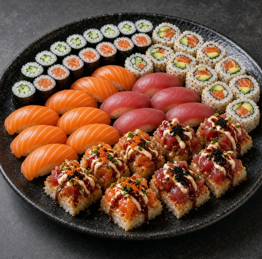 Sandy's Platter from Eating Sushi, delivered to Ridgedale, Winnipeg