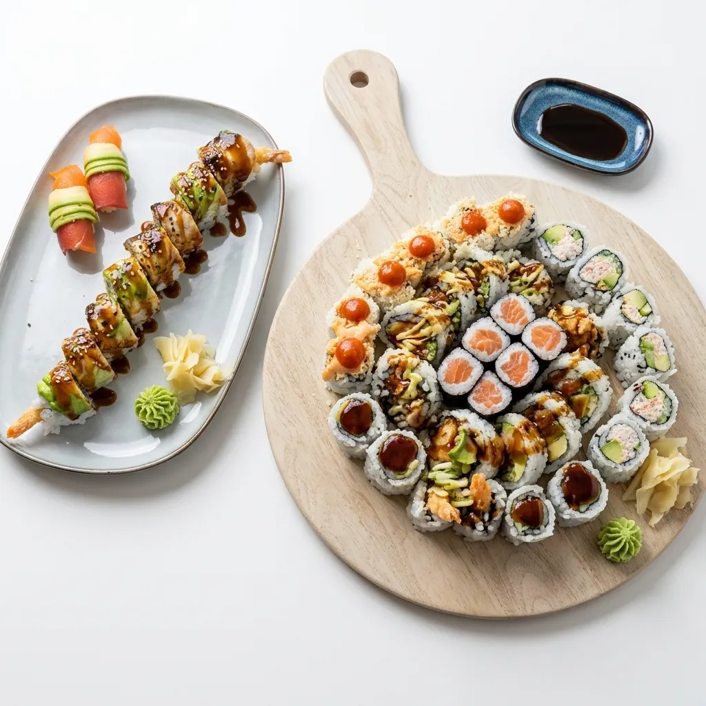 Nigiri and sushi favourites at Eating Sushi, Charleswood, Winnipeg
